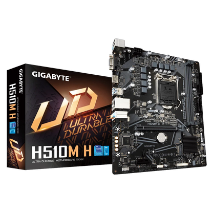 NEW Gigabyte  LGA 1200 H510M-H H510 Motherboard PCI-E 4.0 2 DDR4 64GB 4 SATA III Micro ATX Motherboard 1200 USB3.2