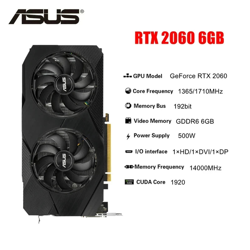 RTX 2060 6GB ASUS