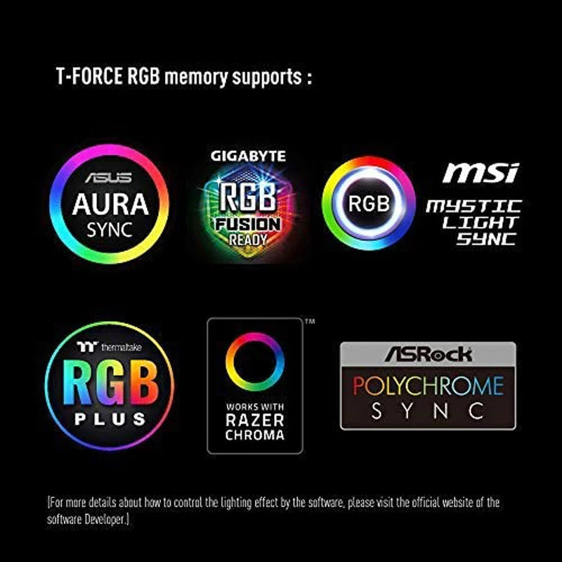 TEAMGROUP T-Force Delta RGB DDR4 8GB 16GB 3200MHz CL16 3600MHz CL18  Desktop Gaming Memory Ram - WHITE / BLACK