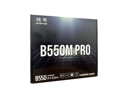 JGINYUE B550M PRO M-ATX motherboard For Computer Socket AM4 DDR4 64GB PCI-E 3.0 M.2 SATA III 4000(OC)MHz USB 3.2