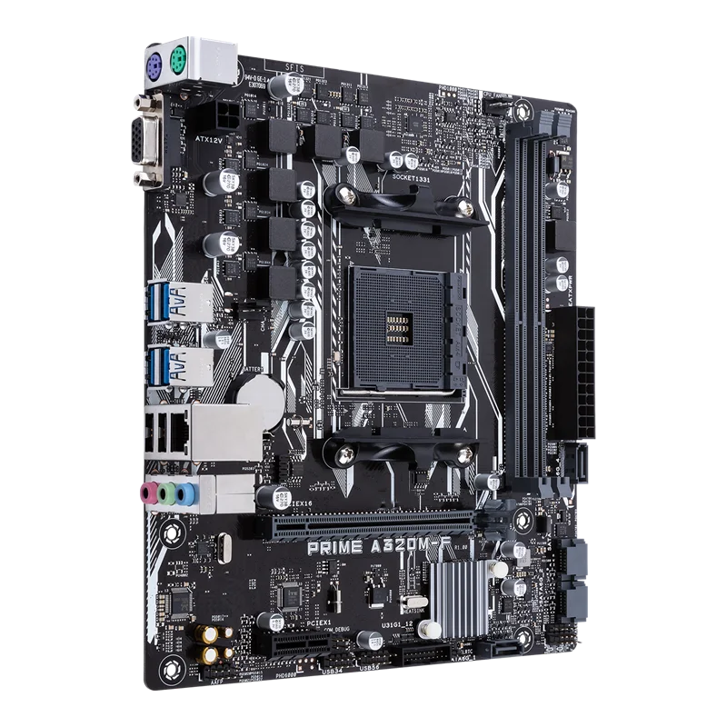 PRIME A320M-F Motherboard AM4 AMD A320 Chipset DDR4 32GB Micro ATX