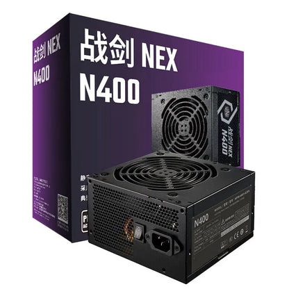 Cooler Master Battle Sword NEX PSU Game Computer Power Supply 12cm Fan 12V ATX PC Power Supply 400 Watt PFC Actice For Office