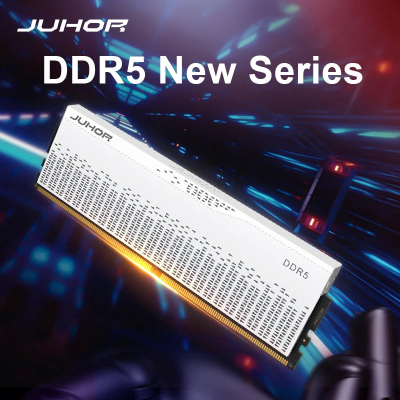 JUHOR Memoria Ram DDR5 RAM 16GB 32GB 5600MHz 6000MHz 6400MHz 6800MHz 7200MHz  DIY Computer Gaming Desktop Memory