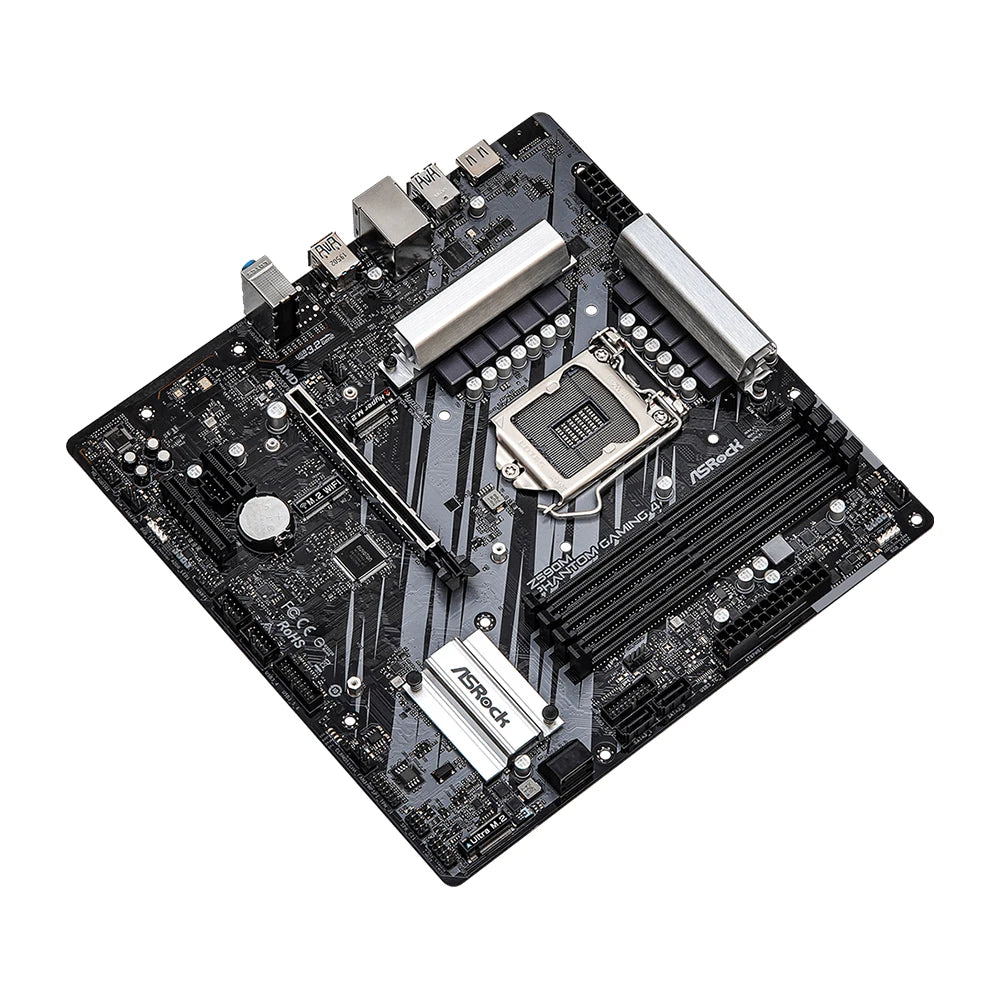 ASRock Z590 Motherboard Support i9-11900KF 10900K i7-11700K 10700KF i5-11600K 10600 CPU 4xDDR4 4800MHz HDMI M.2 NVME PCIe 4.0