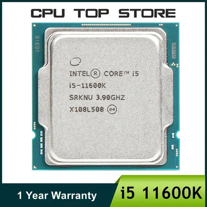 Intel Core i5 11600K 3.9GHz 6-Core 12-Thread LGA 1200 cpu processor