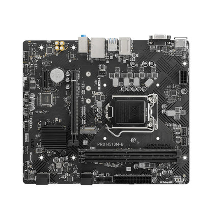 MSI PRO H510M-B Mainboard Supports LGA 1200 Socket i9-10900K i7-10700K i5-10600K 10400F INTEL H470 2xDDR4 1xM.2 PCIe 3.0 mATX