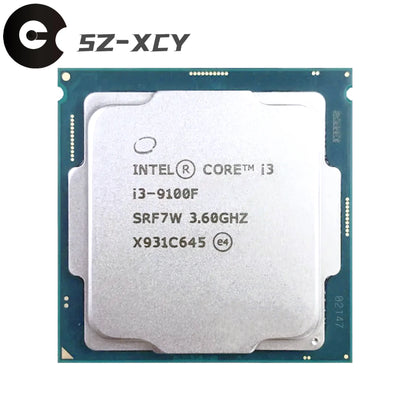 Intel Core i3-9100F i3 9100F 3.6 GHz SRF7W /SRF6N Quad-Core Quad-Thread CPU 65W 6M ProcessorLGA 1151