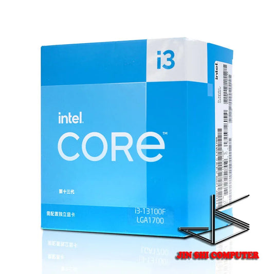 NEW Intel Core i3-13100F i3 13100F BOX 3.4 GHz 4-Core 8-Thread CPU Processor L3=12M 58W LGA 1700