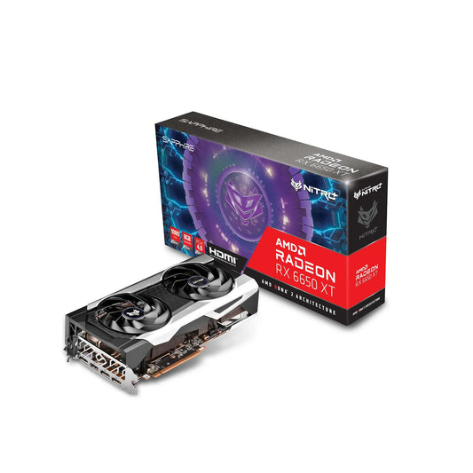 New Arrival Sapphire NITRO+ AMD Radeon RX 6650 XT 8GB Sealed Package For Gaming Desktop Gaming AMD RX6650 XT