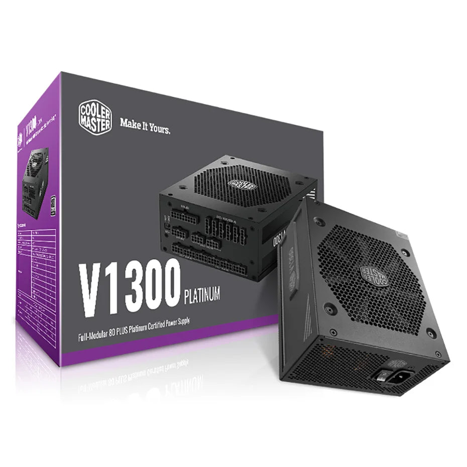 Cooler Master V1000 V1300 PLATINUM Computer Power Supply 12V 1300W Platinum full module Desktop PC ATX PSU Mute