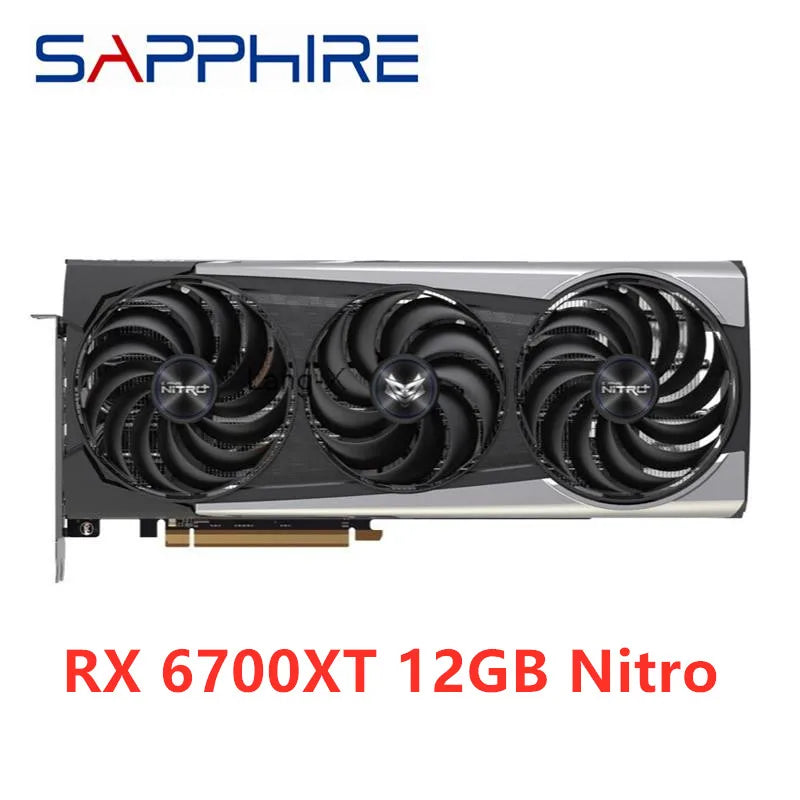 Sapphire RX 6700 XT and 6700XT RX6700 Nitro 12GB GPU