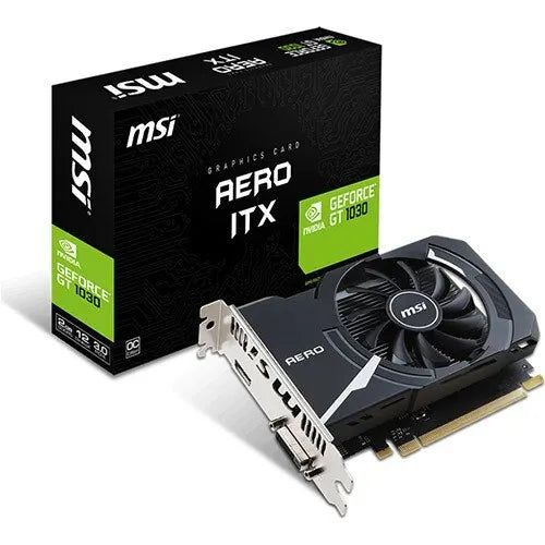 MSI NVIDIA GeForce GT 1030 AERO ITX 2GB GDDR5