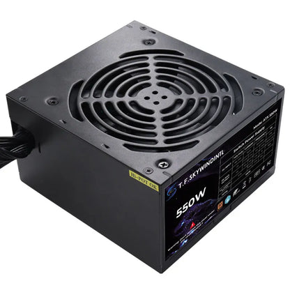 T.F.SKYWINDINTL 550W ATX PC Power Supply 550W 80+ Bronze Certified PSU For Computer