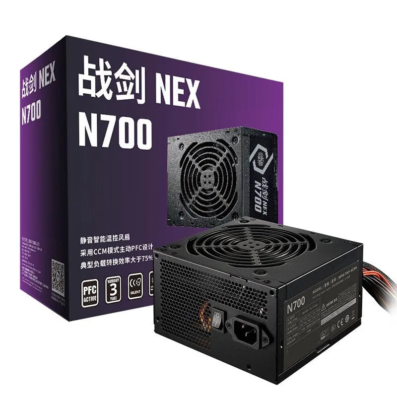 Cooler Master Battle Sword NEX PSU Game Computer Power Supply 12cm Fan 12V ATX PC Power Supply 400 Watt PFC Actice For Office